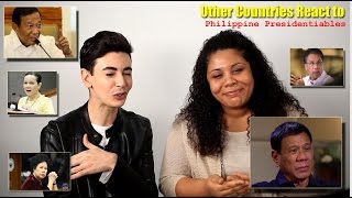 Other Countries React To the Philippine Presidentiables