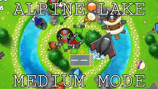 BLOONS TD 5 - ALPINE LAKE - MEDIUM MODE