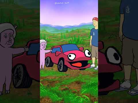 Pilot bought a Car - Animated Short Film 🚗 Quantum Soup 🛸 #shorts #animation #comedy #art #cars