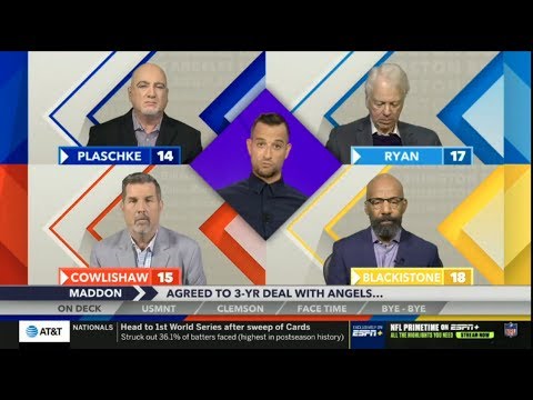 ESPN Around The Horn 10/16/2019 | Nationals, ALCS, Jalen Ramsey, LeBron James & Maddon