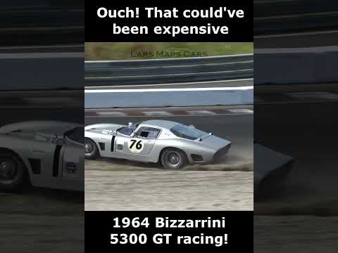 Thumbnail for Bizzarrini 5300 GT Strada eats some gravel #racecar #supercar #racing by Bizzarrini