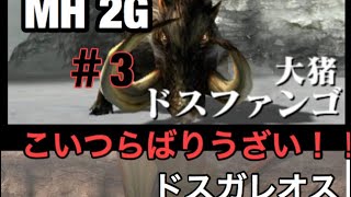 MH２G ドスガレオス ドスファンゴ 楽勝