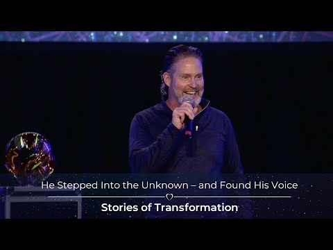 He Stepped Into the Unknown – and Found His Voice