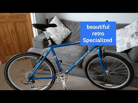 Stunning retro Nitanium Specialized mountain bike I collected locally.