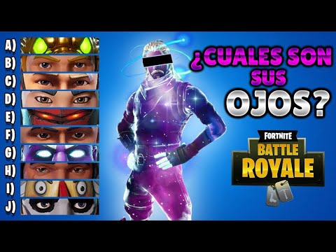 ¡ADIVINA los OJOS de CADA SKIN en FORTNITE CHALLENGE! Minijuegos Fortnite [Fernando CoC]