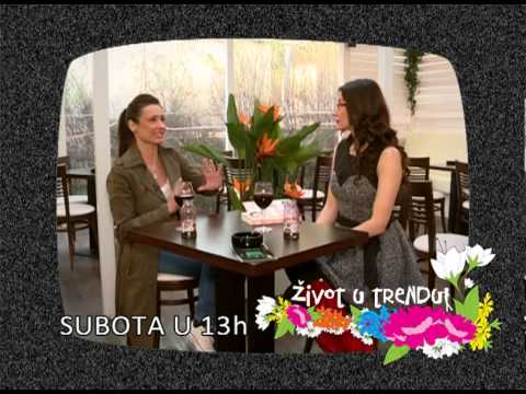 Život u trendu - Vlatko Stefanovski, Irena Jovanović, Jugoslav Pantelić (Najava emisije)