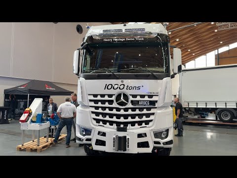 Mercedes Arocs 4463 (2025) 1000 Tons Heavy Haulige Truck Interior &Exterior -  Nufam2025 Karstuhe
