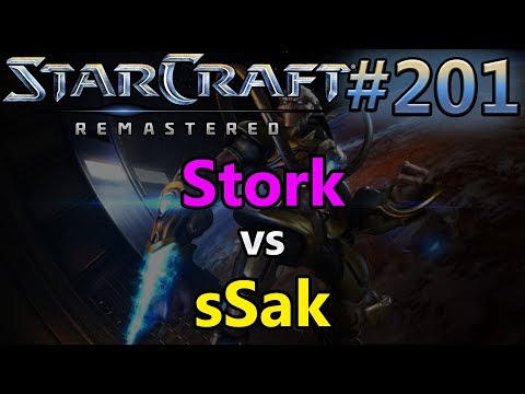 Stork (P) vs sSak (T) auf Fighting Spirit - StarCraft: Remastered - Replay-Cast #201 [Deutsch]