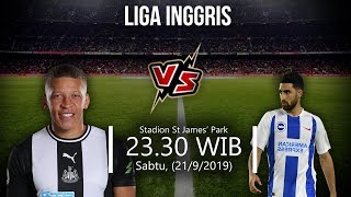 VIDEO: Live Streaming Liga Inggris Newcastle Vs Brighton Sabtu (21/9) Pukul 23.30 WIB