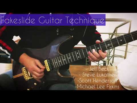 Fakeslide Guitar Technique