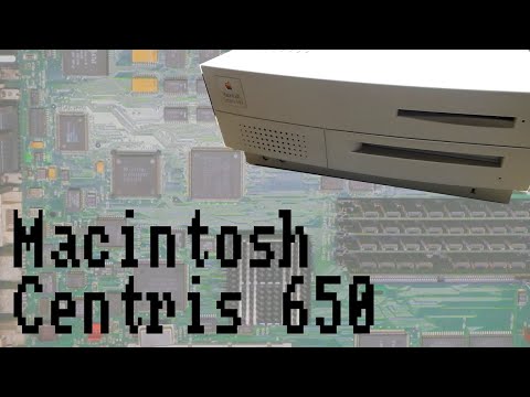 Overclocking and converting an Apple Macintosh Centris 650 to a Quadra 650 for MARCHintosh!