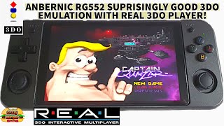 Anbernic RG552 - Surprisingly Good 3DO Emulation with REAL 3do Player!