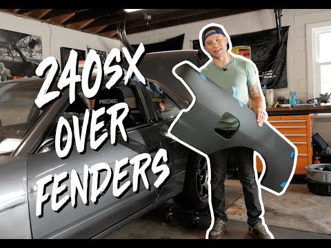 How To: Install 240sx Overfenders!!