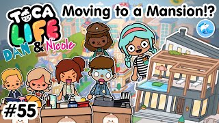 toca life city moving to a mansion 55 dan and nicole series 