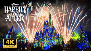 Happily Ever After 2025 | NEW Updated | Magic Kingdom Fireworks Show 4K | Walt Disney World