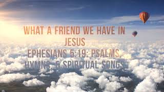 What a Friend We Have in Jesus | Joseph M. Scriven (Mahalia Jackson)
