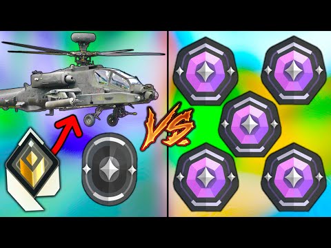 Radiant Attack Helicopter VS 5 Diamond Players!