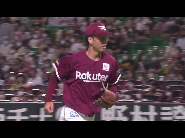 【7回裏】力で競り勝つ!! イーグルス・宮森智志 満塁のピンチを抑える!! 2022年9月6日 福岡ソフトバンクホークス 対 東北楽天ゴールデンイーグルス