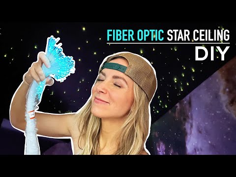 STAR CEILING using an AMAZON Fiber Optic Kit