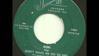 The Sneed Family - Dont Make Me Go To Bed (1956)