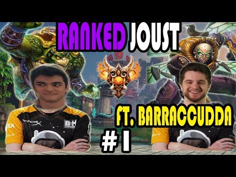 Barra and Trelli's Ranked Joust Adventure #1 ft. Dave -SMITE