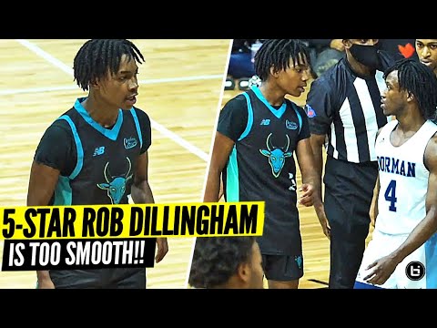 ELITE 10th Grade PG Rob Dillingham Is TOO SMOOTH!! 5 Star Recruit Has MAD GAME