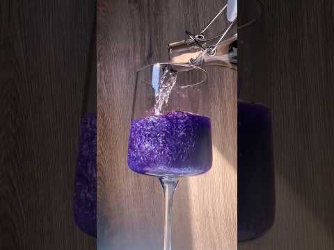 Midnight Purple Edible Glitter Drink 🔮 🍸