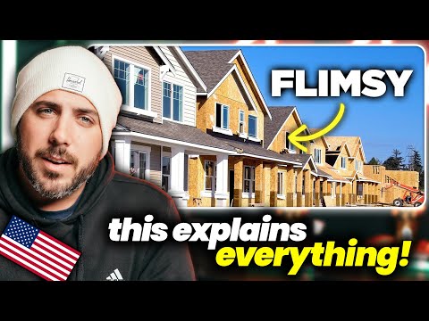 U.S. Flimsy Homes vs European Homes | American Reacts