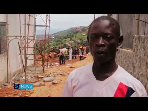 Sierra Leone mudslide survivor tells his harrowing story
