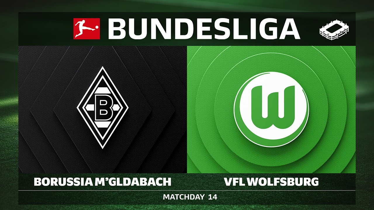 LIVE 🔴 Borussia Mönchengladbach vs. VfL Wolfsburg | Matchday 14 - Bundesliga 2025/26