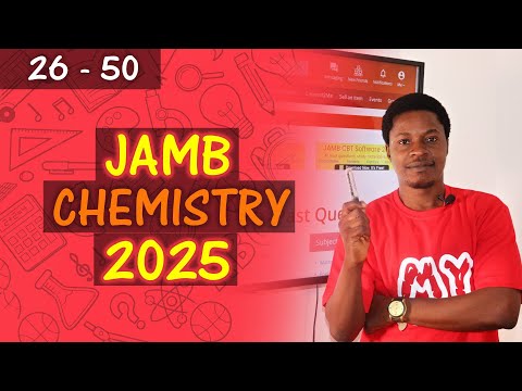 JAMB CBT Chemistry 2025 Past Questions 26 - 50