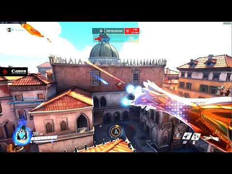 Agilities DPS main Echo gameplay! [ Overwatch Season 27 Top 500 ]