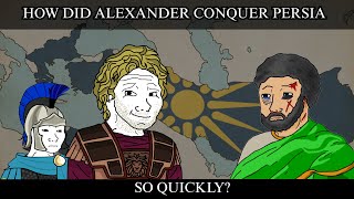 How Did Alexander The Great conquer Persia.