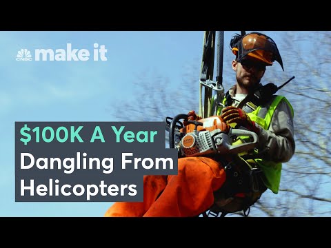 Making $100K A Year As An Aerial Lineman