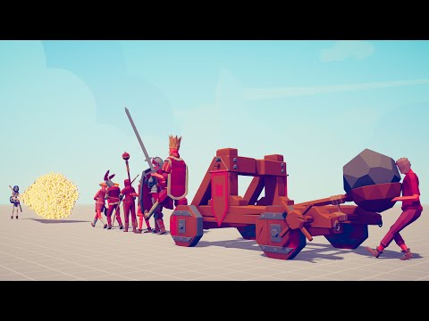 MEDIEVAL FACTION vs EVERY GOD - Totally Accurate Battle Simulator TABS