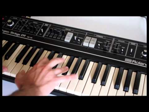 DEMO ROLAND RS09 - ORGAN / STRING -