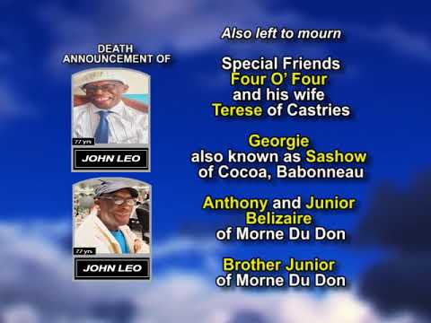John Leo ~ Long Obituary