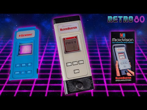 Retro80 #42 🕹️ MB MicroVision Spielekonsole