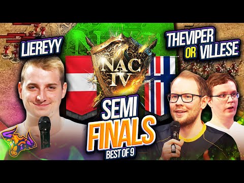 Liereyy vs TheViper/Villese NAC4 SEMIFINALS BRUTAL SET