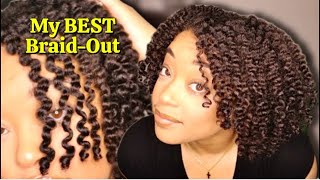 The BEST Braid Out Technique