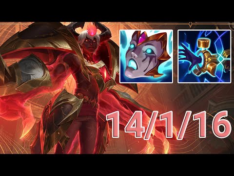 Xerath Bot VS Aphelios | KR GrandMaster Patch 13.10