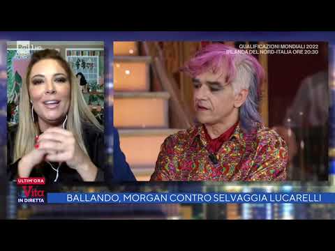 Ballando con le stelle: lo scontro tra Morgan e Selvaggia Lucarelli - La vita in diretta 15/11/2021