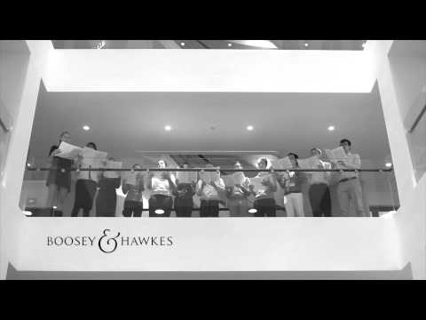 Boosey & Hawkes staff sing Karl Jenkins's Ave Maria