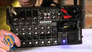 Video thumbnail for Samson Expedition XP308i Portable PA: Annoy The Neighbors While Protecting Your Lower Back (Video) by gearwire