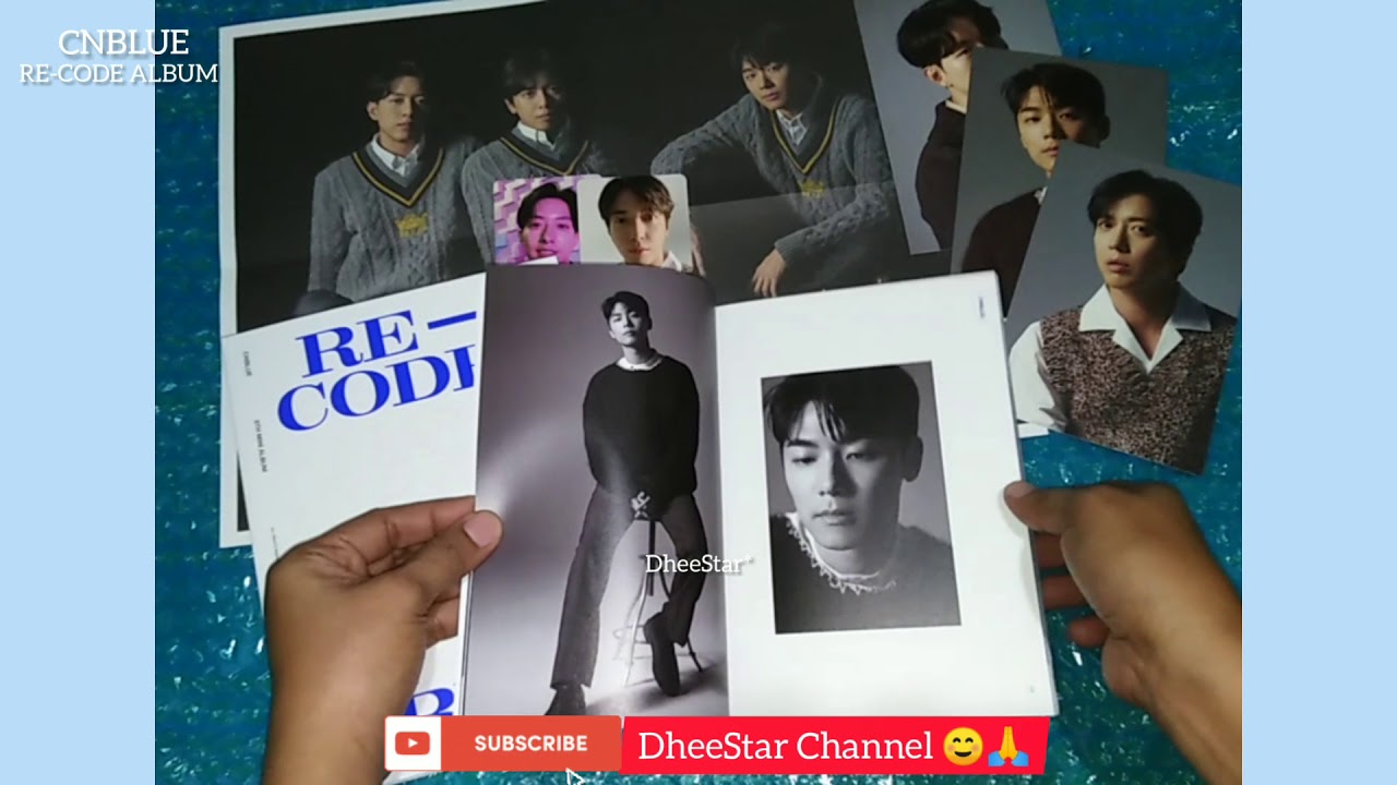 UNBOXING CNBLUE RE CODE ALBUM STANDARD VERSION | PRIZE FROM TWITTER GIVEAWAY