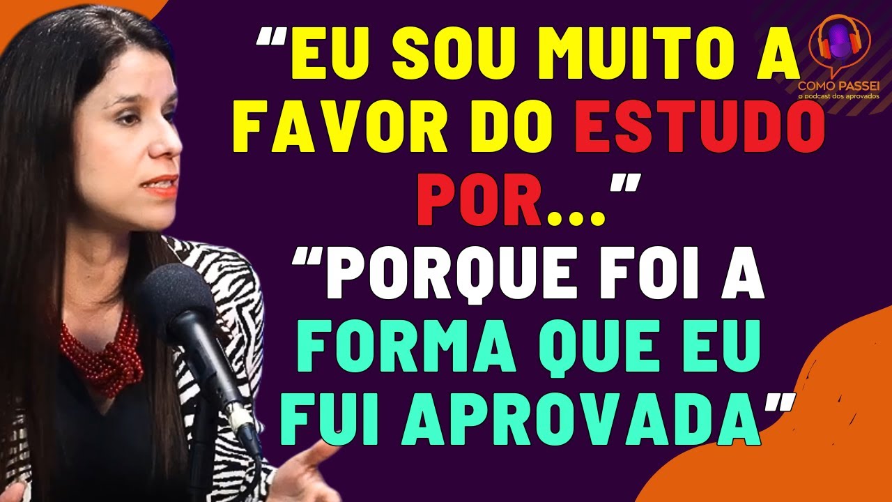 Ela Estudou Muito Dessa Forma e Passou nos Concursos Públicos