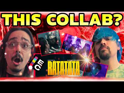 THEY DID IT TOGETHER?! | American's First Time Reaction To BABYMETAL x ElectricCallboy - RATATATA