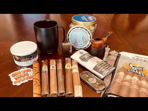Cigars vs Pipe smoking - a cost comparison.  Monday Musing 1/30/2023