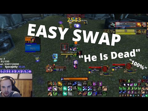 EASY SWAP "He Is Dead" TBC 2v2 Arena Boomkin Ele vs Disc Rogue PvP