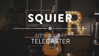 Video thumbnail for Squier Affinity Series Telecaster Electric Guitar | Reverb Demo Video by Reverb